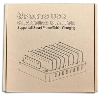 USB multi-charger packaging